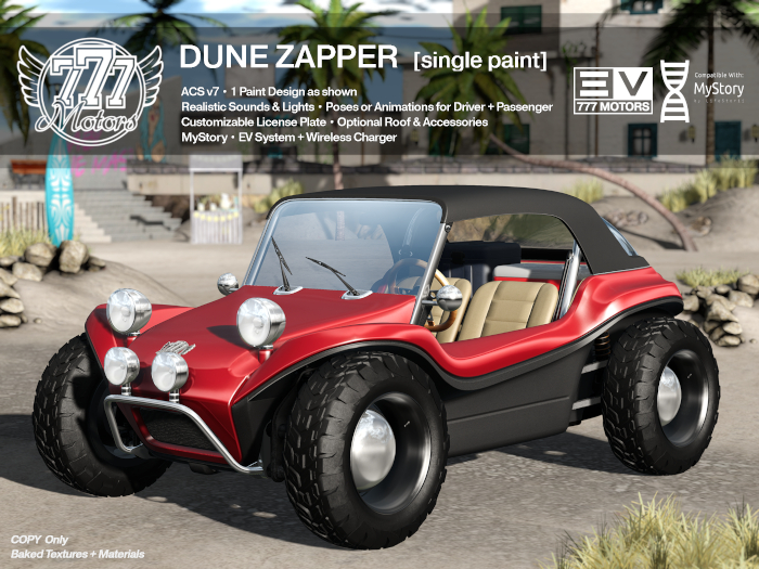 [777] Dune Zapper - Lobster Red (Add)