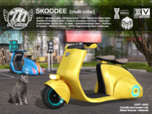 [777] Skoodee [multi color] (Add) - EV System (Stats HUD + Charger) / GTFO! / MyStory