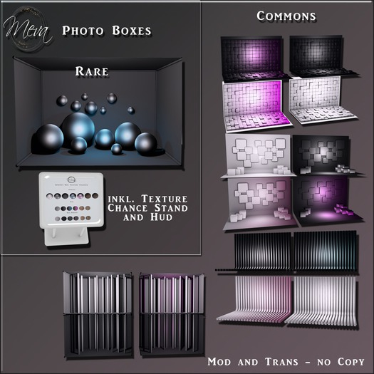 Meva Photo Box Cylinder 2 Black Box