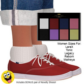 Everyday Classic Ken's Canvas Sneakers & HUD with Socks for Women (ADD)