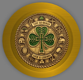 Irish Token-Eire Go Brach