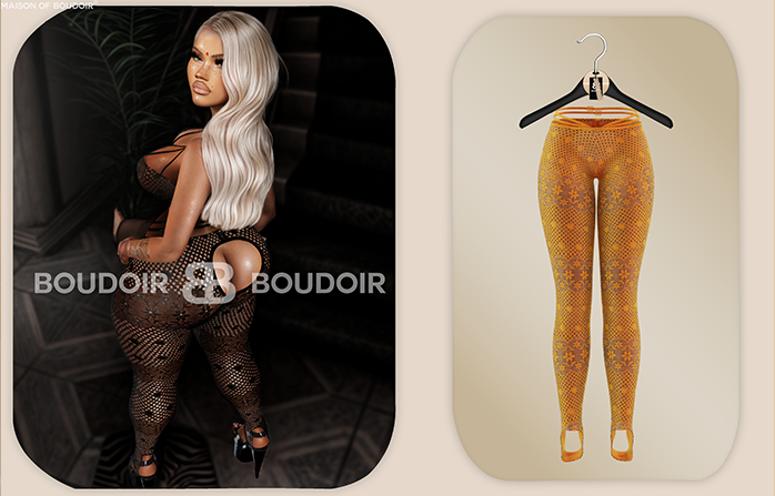 [Boudoir] Kimmy Lace Leggings - Set