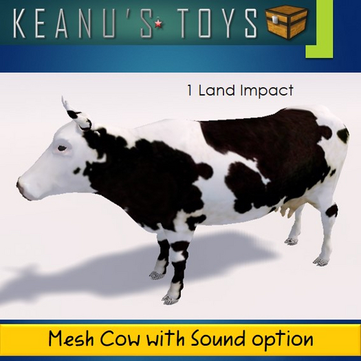Mesh Cow with Sound