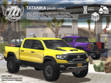 [777] TATANKA [multi color] (Add) - GTFO! with Visible Cargo / Global Fuel System / MyStory