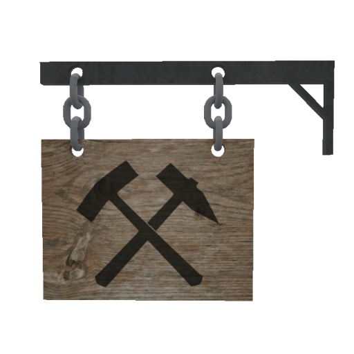 Medieval Shop Sign - Free Sample