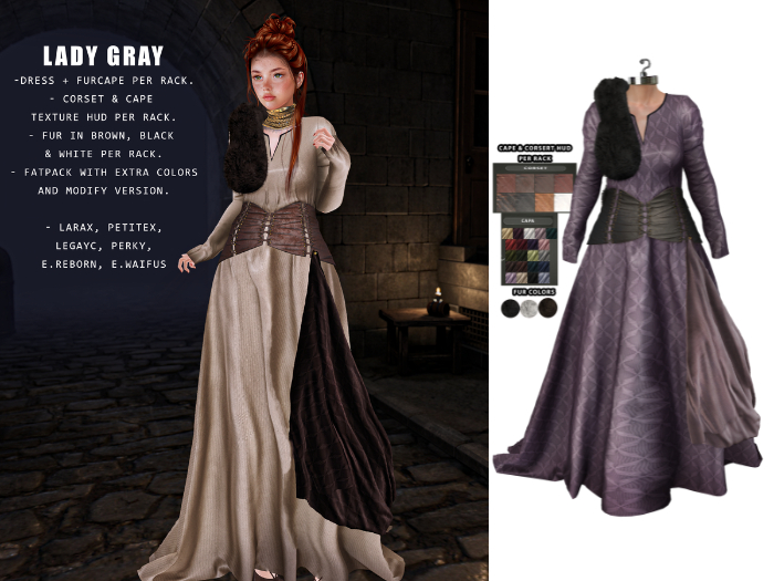 UNA. LadyGray Violet