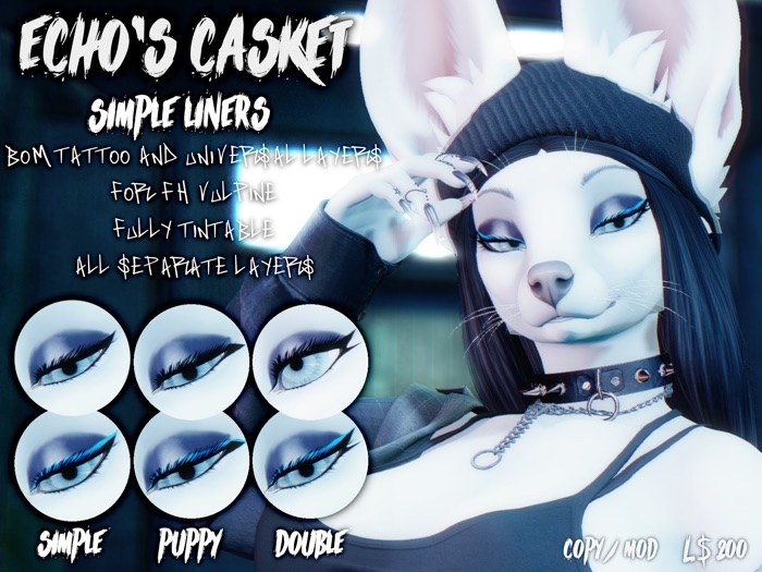 {Echo's Casket} FH Vulpine - Simple liners