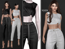SEVEN - Raissa OUTFIT (black)