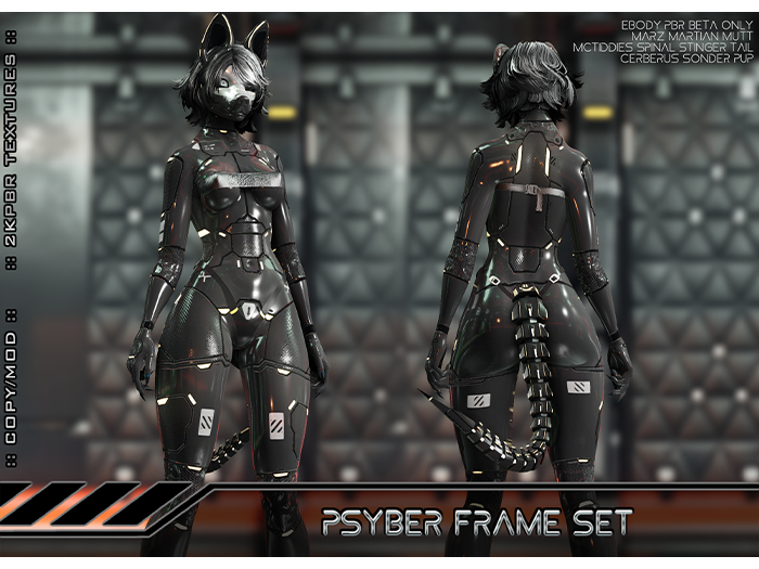 [Black Industries] - PSYBER Frame Set