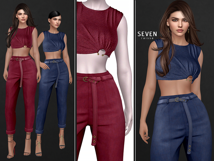 SEVEN - Raissa OUTFIT (red)