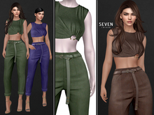 SEVEN - Raissa OUTFIT (green)