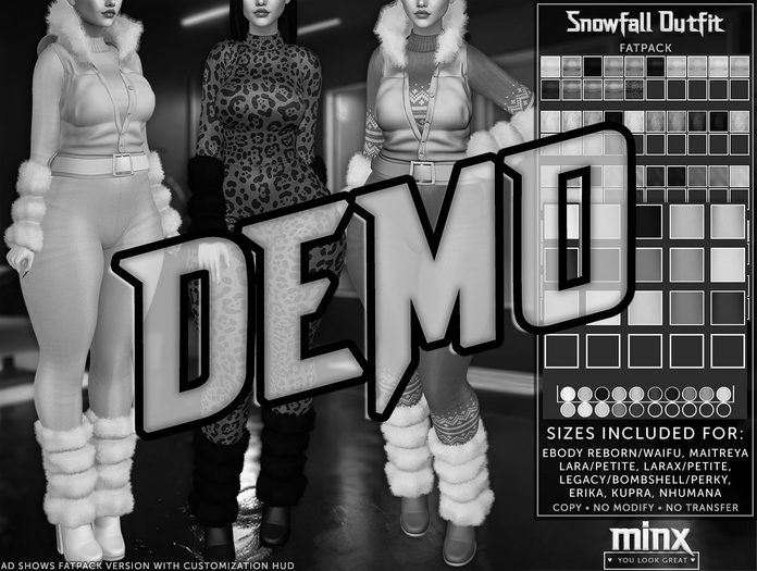 Minx - Snowfall DEMO (add me)