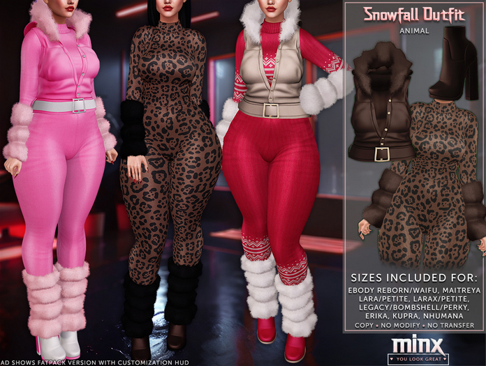 Minx - Snowfall - Animal (add me)
