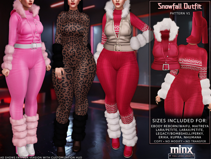 Minx - Snowfall - Pattern V1 (add me)