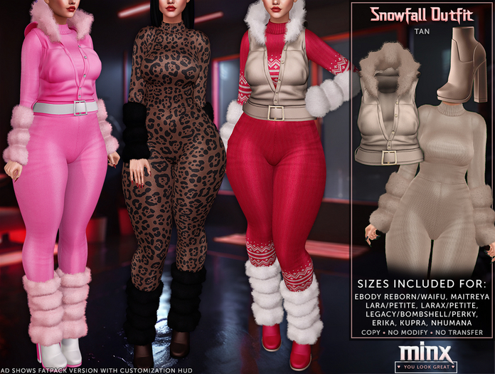 Minx - Snowfall - Tan (add me)