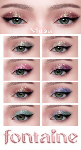 Fontaine Cosmetics - Musa Eyeshadow Collection