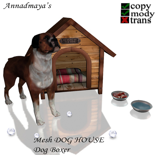 Mesh DOG HOUSE - Dog Boxer