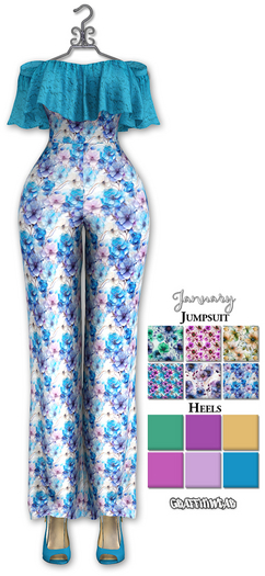 Graffitiwear Watercolor January Jumpsuit