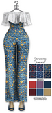 Graffitiwear Denim Hearts January Jumpsuit