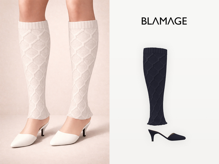 Blamage - Madeline Mules - Navy