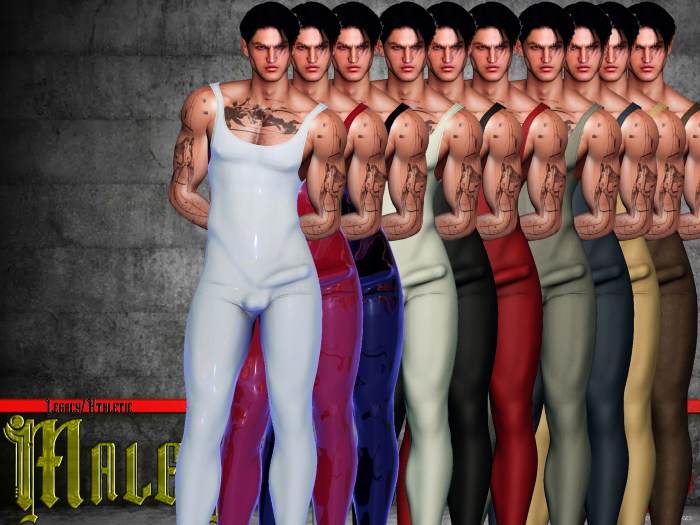 !!MaleFic Ballet Unitard / Legacy-FATPACK