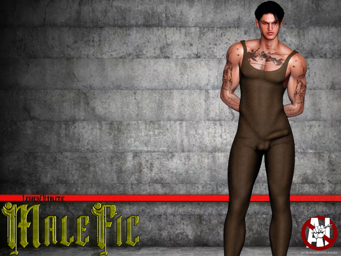 !!MaleFic Ballet Unitard / Legacy-BROWN
