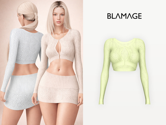 Blamage - Madeline Cardigan - Lemonade