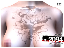 (Chest Tattoo) No.2094 Light