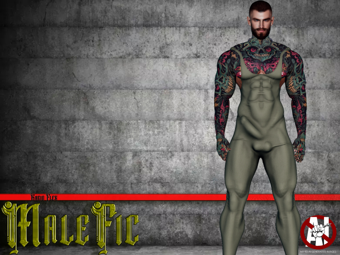 !!MaleFic Ballet Unitard / KARIO-GREY
