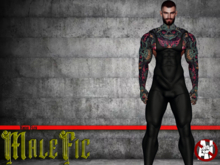 !!MaleFic Ballet Unitard / KARIO-BLACK
