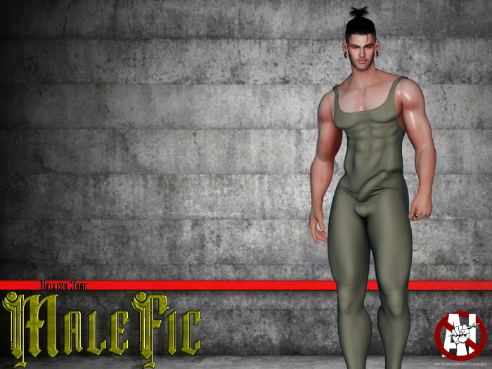 !!MaleFic Ballet Unitard / Jake-GREY
