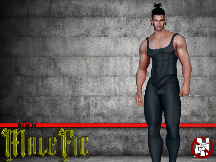 !!MaleFic Ballet Unitard / Jake-BLUE