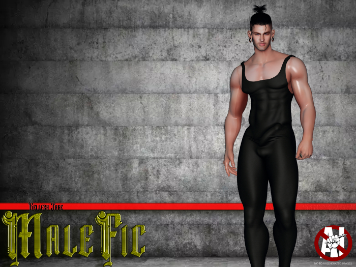 !!MaleFic Ballet Unitard / Jake-BLACK