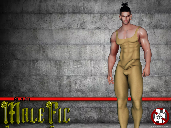 !!MaleFic Ballet Unitard / Jake-BEIGE