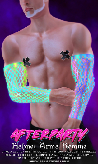 Afterparty - Fishnet Arms Homme