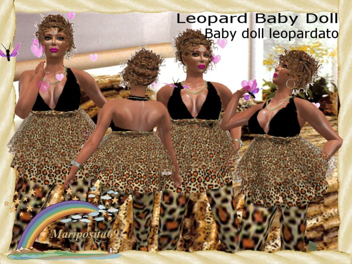 Leopard Baby Doll