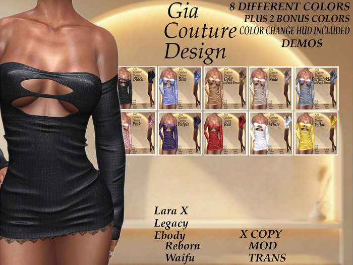 "GCD" Thelma Short Dress DEMOS