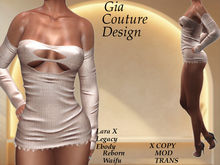 "GCD" Thelma Short Dress Nude