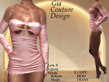 "GCD" Thelma Short Dress Pink