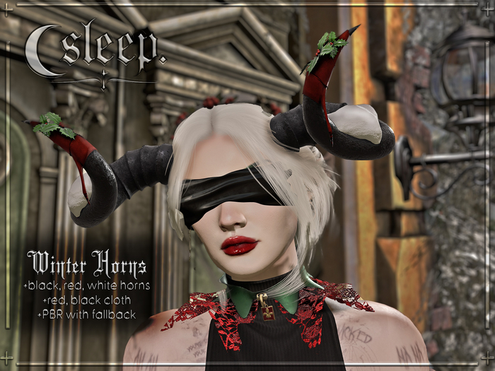 sleep. Winter Horns