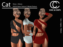 *C&C* I'm Hot: Cat Dress + Gloves FATPACK
