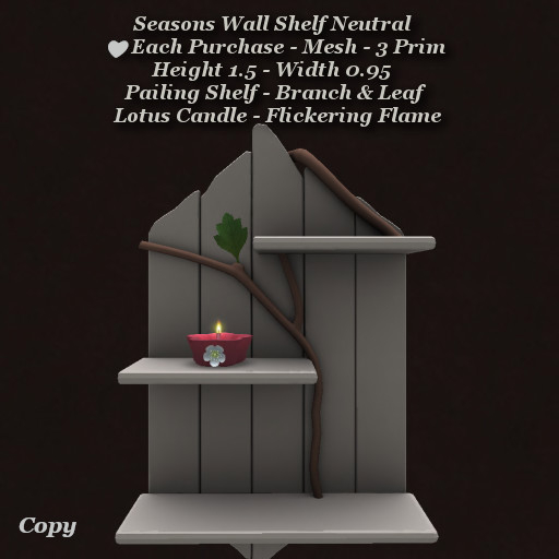 Seasons Wall Shelf Neutral1