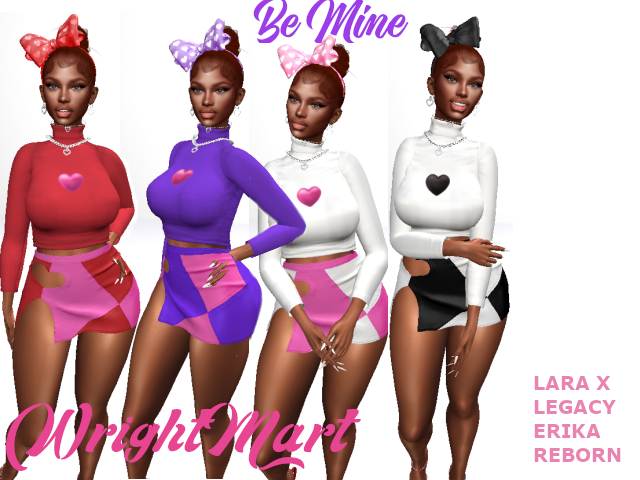 [W] Be Mine Outfit