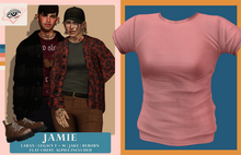 Cosmic Sleep // Jamie T-Shirt // Salmon