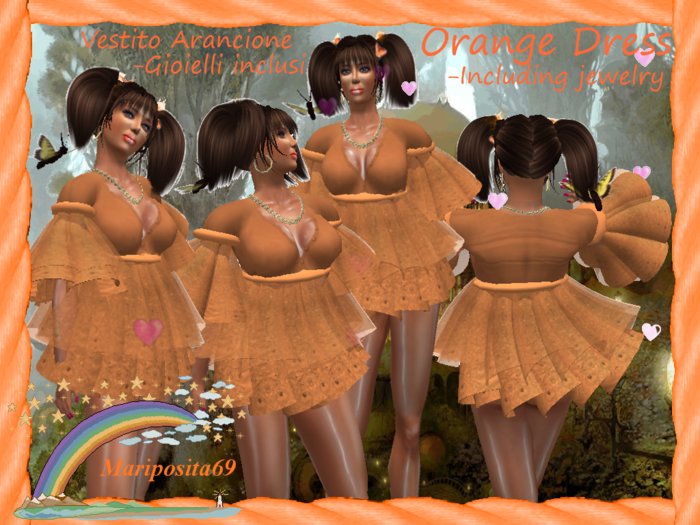 Orange Dress