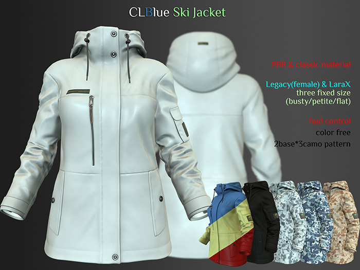 CLBlue-Ski Jacket
