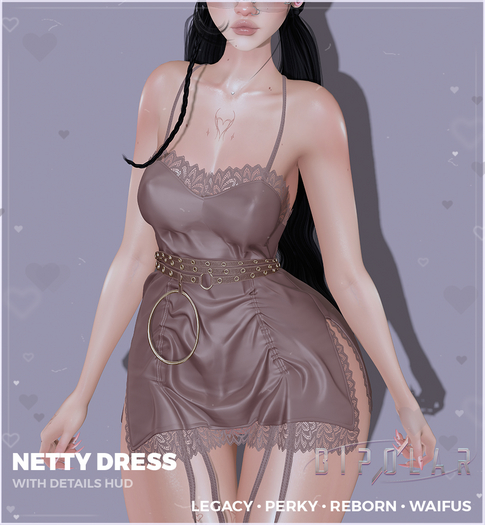 Bipolar - Netty Dress - Mocha