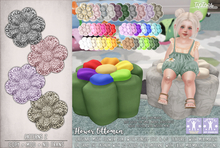 . tiptoes - Flower Ottoman - Patterns 2