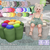 . tiptoes - Flower Ottoman - FP