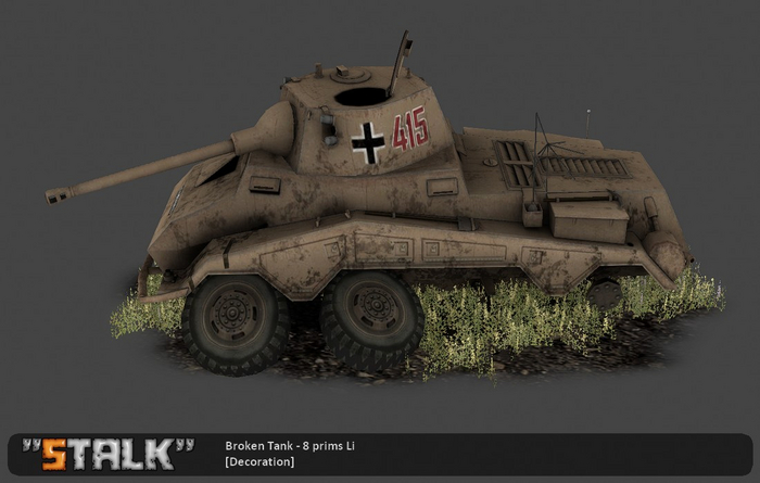 Broken Tank [Decoration]